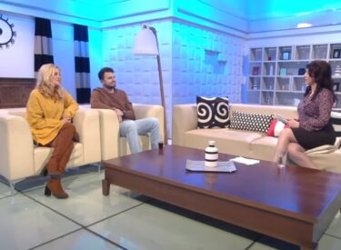 Produkcija ZLATNI ZUB & Semir Gicić & Ivana Naskova u TV Show “Ujutru Makedonija” na MTV 1